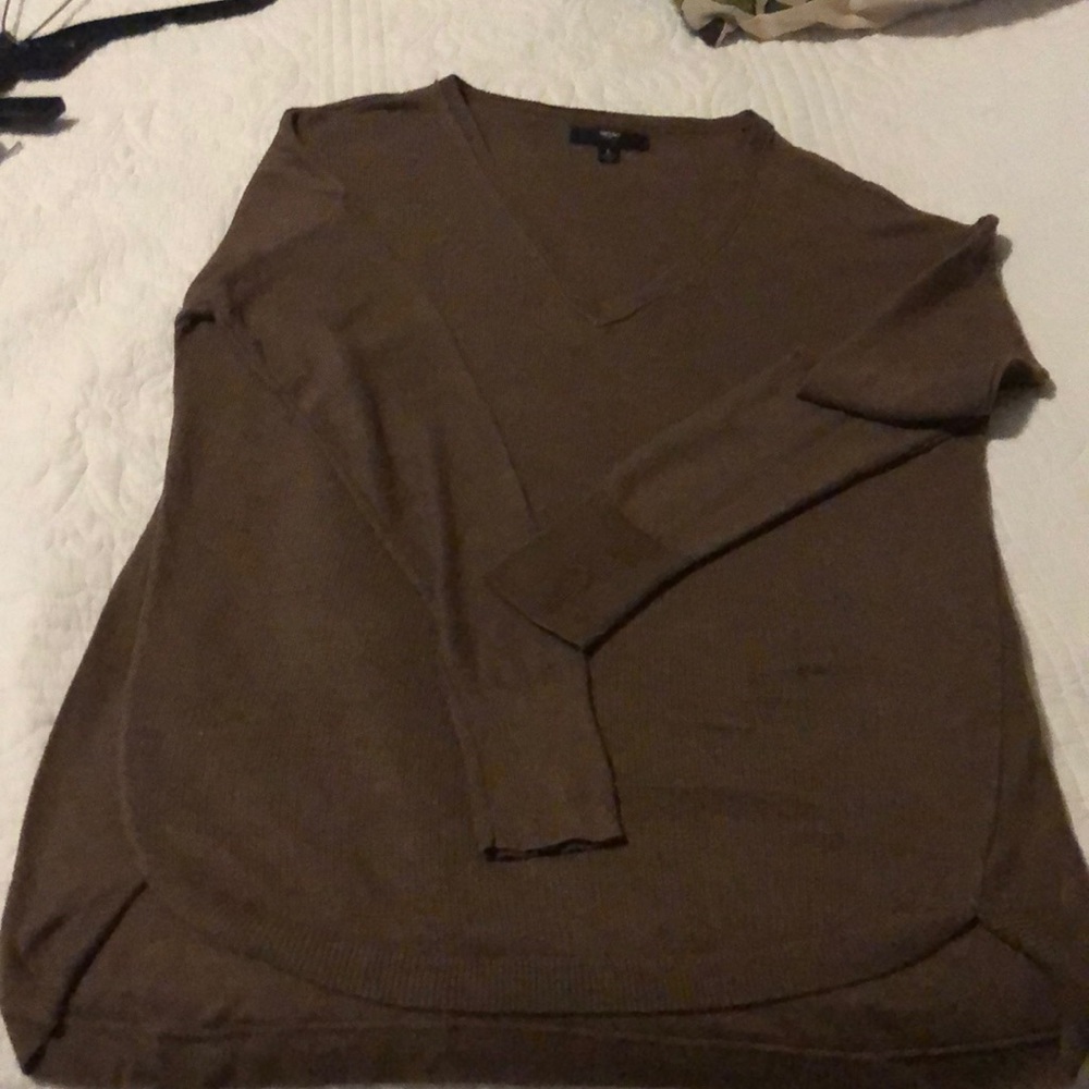 Brown sweater